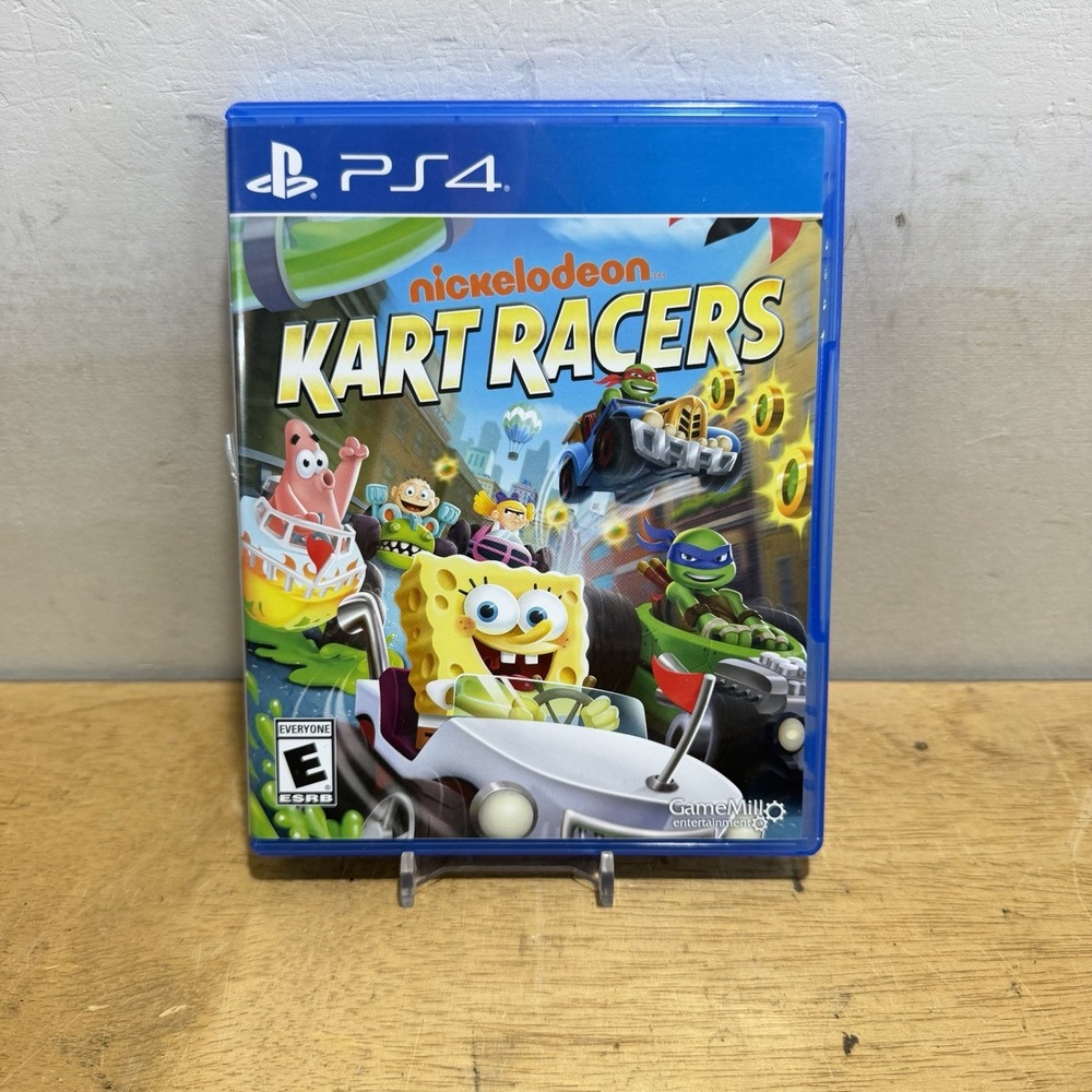 Nickelodeon Kart Racers Sony PlayStation 4 PS4 Video Game Tested
